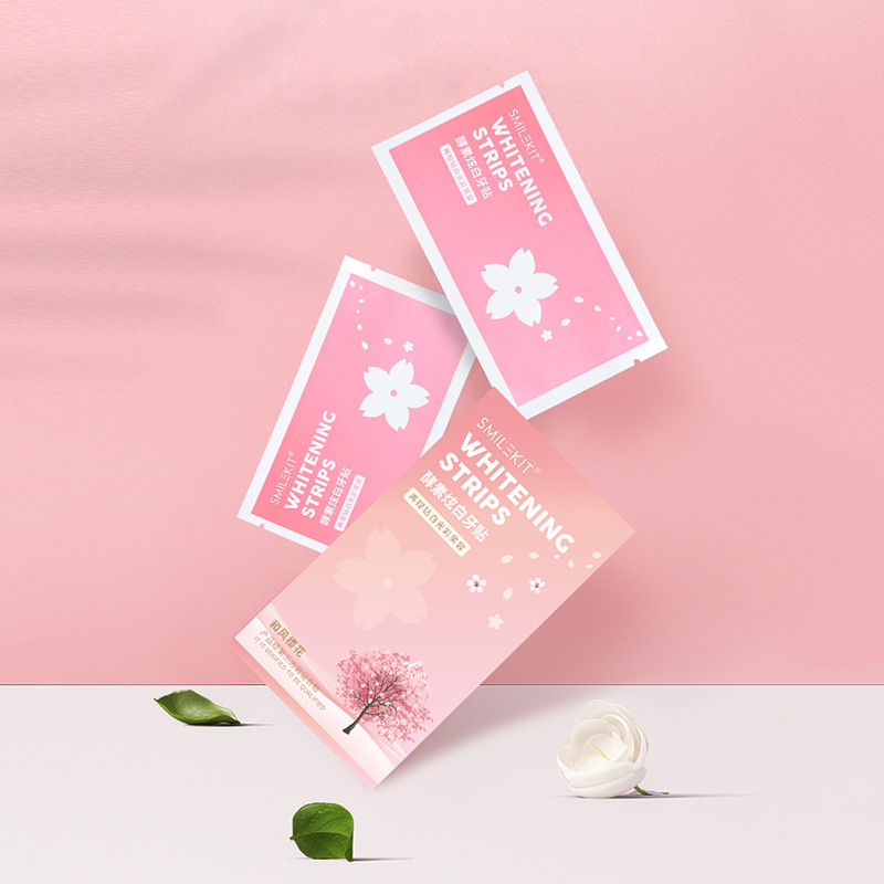 Smilekit cherry blossom dazzling white tooth paste professional white tooth enzyme bright white lock white tooth paste whitening tooth paste