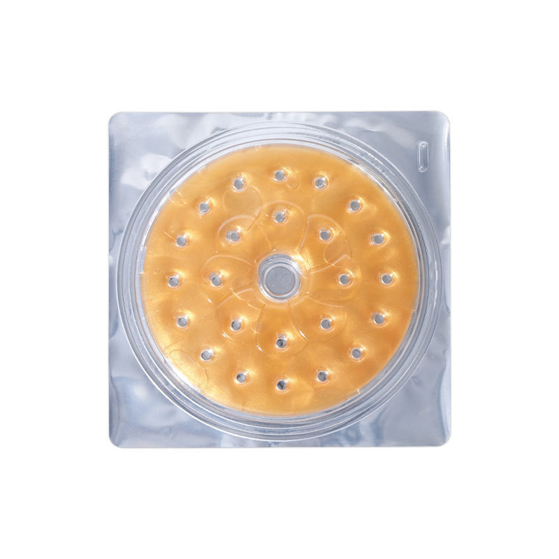 Cross-Border New Style Chest Mask Mesh Two-Color Crystal Chest Mask Moisturizing Essence Golden Beauty Breast Patch Women's Breast Patch