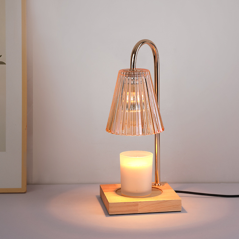 Cross-border Amazon lifting aromatherapy lamp lifting melting wax lamp melting candle lamp timing dimming table lamp household atmosphere lamp