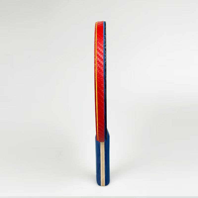 Table tennis racket PU leather carbon fiber texture edge protection anti-collision anti-collision super durable self-adhesive bottom plate protection