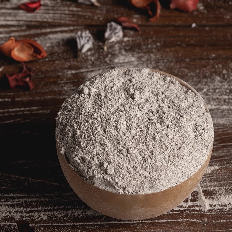 2.5kg Farmhouse New Buckwheat Shelled Flour Black Wheat Whole Grain Ground Buckwheat Flour Steamed Bun Noodles