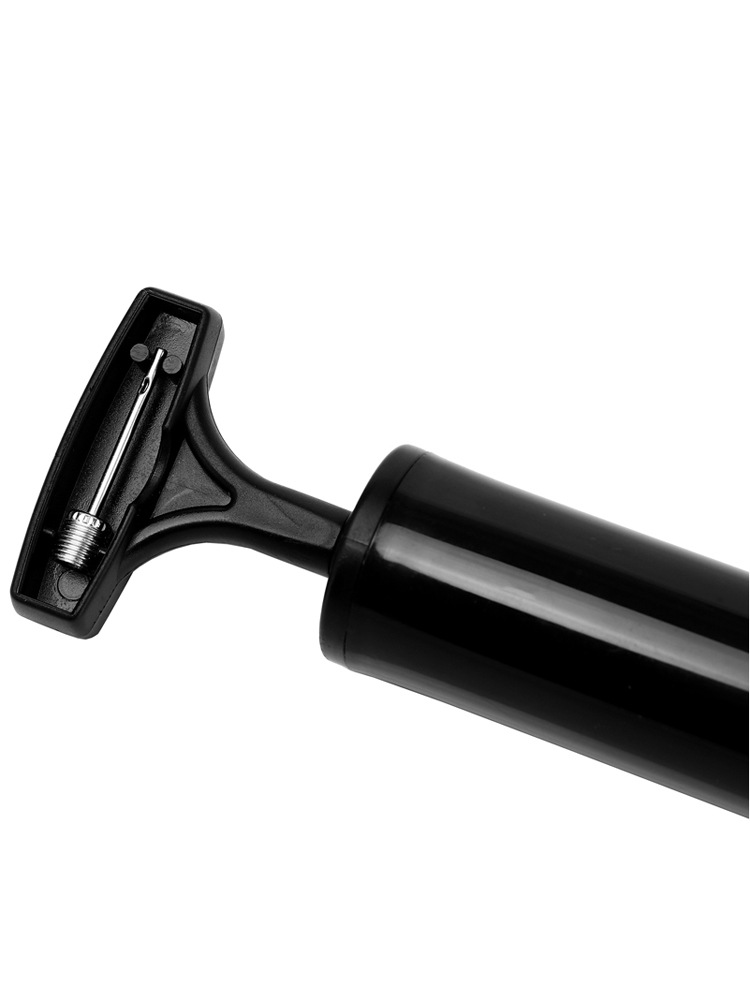 Basketball Football Volleyball Leather Ball Pump with One-Word Handle Plastic Inflatable Ball Universal Inflatable Pump Yoga Ball