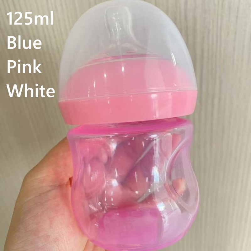 Xin'An's Same Baby Bottle Set with Handle Bottle with Scale Pp Plastic Bottle