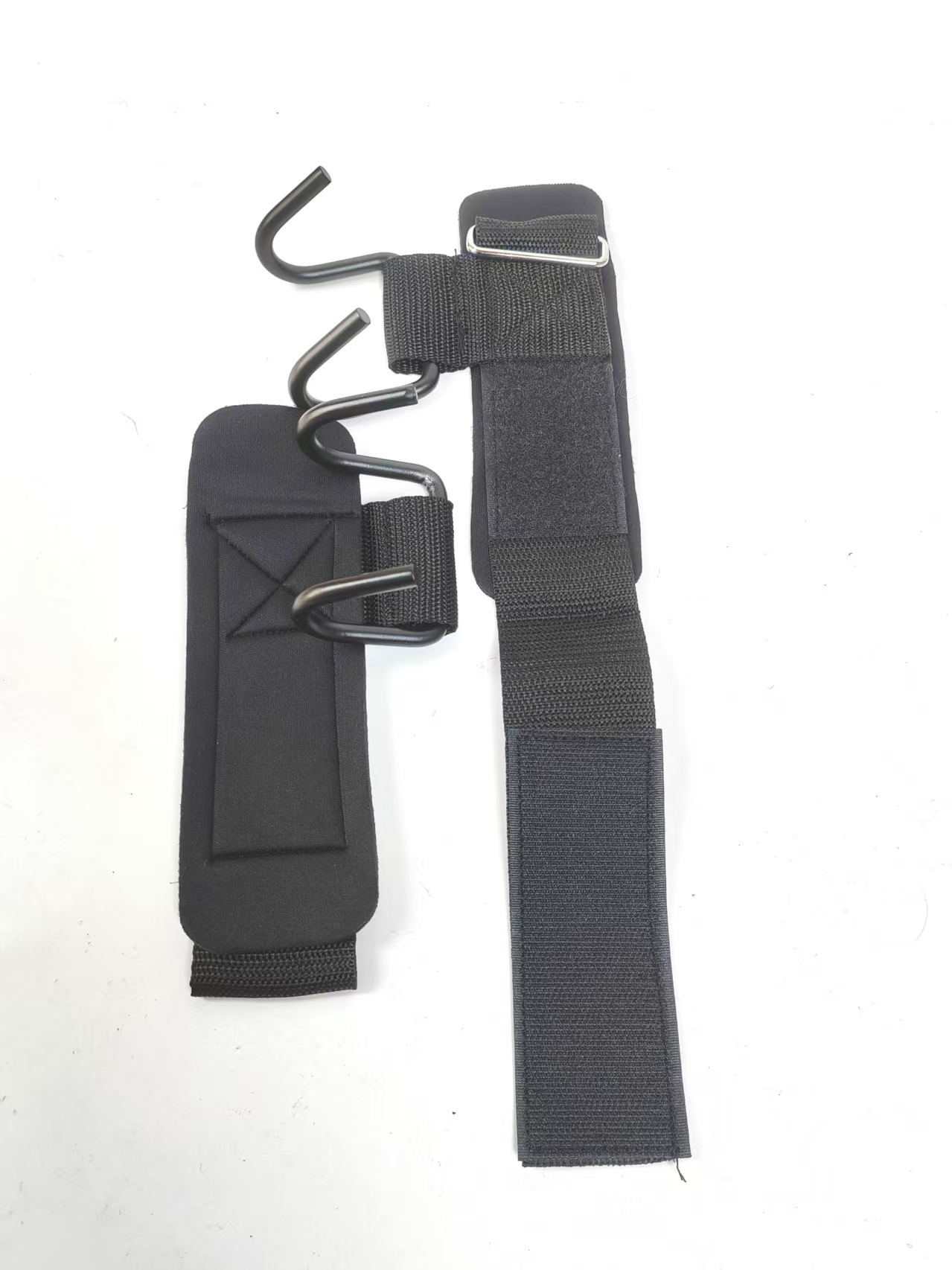 Horizontal bar pull-up weightlifting booster hook wrist strap wrist protector booster hook auxiliary strap and wrist strap auxiliary double hook
