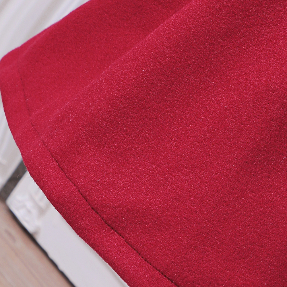 EW foreign trade children's clothing big girls autumn and winter new vertical collar double-breasted woolen coat with hat DWT632-C