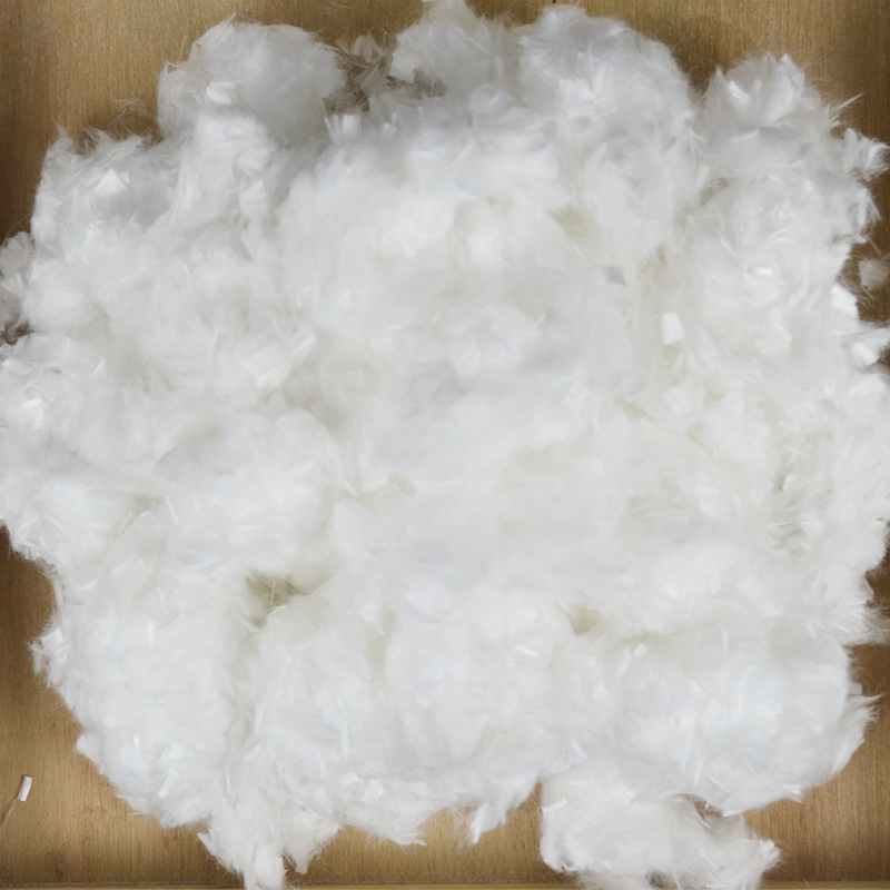 Pla Polylactic Acid Ultra-Short Fiber Corn Fiber 1.5D*6Mm Thickness and Length Can Be Customized