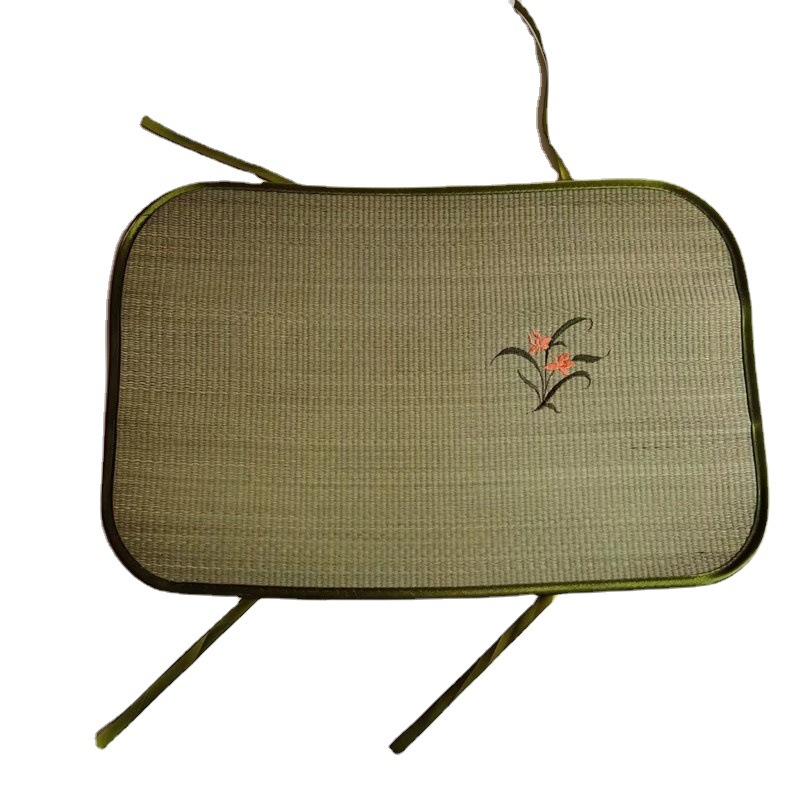 Straw Mat Pillow Sheet Pillow Mat Summer Double-Sided Straw Mat Pillow Cover Migrant Worker Dormitory Student Pillow Cover Pillow Mat Sheet Wholesale