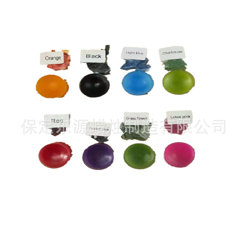 Factory Shipped Chihua Block Candle Dye DIY Material Color Block Irregular Shape 5g 1 Pack Cross-border Supply