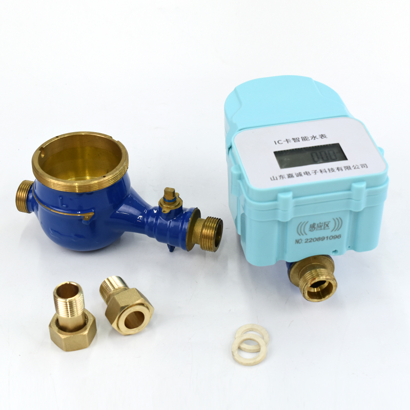 Smart Prepaid Water Meter Ic Card Swipe Card Waterproof and Anti-Freeze Household Property Rural Renovation Wholesale Manufacturer