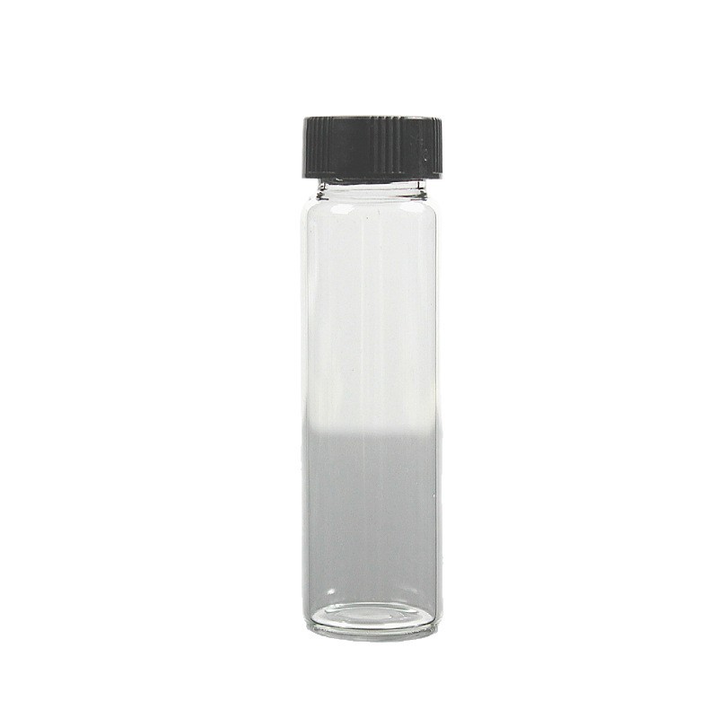 Transparent Screw-Top Glass Sample Bottles 3/5/10/15/20/30/40/60ml Pp Cap Pe Pad for Laboratory Use