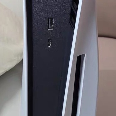 Средняя наклейка для PS5, боковая наклейка для консоли, матовая черная защитная наклейка, универсальная наклейка для оптического привода