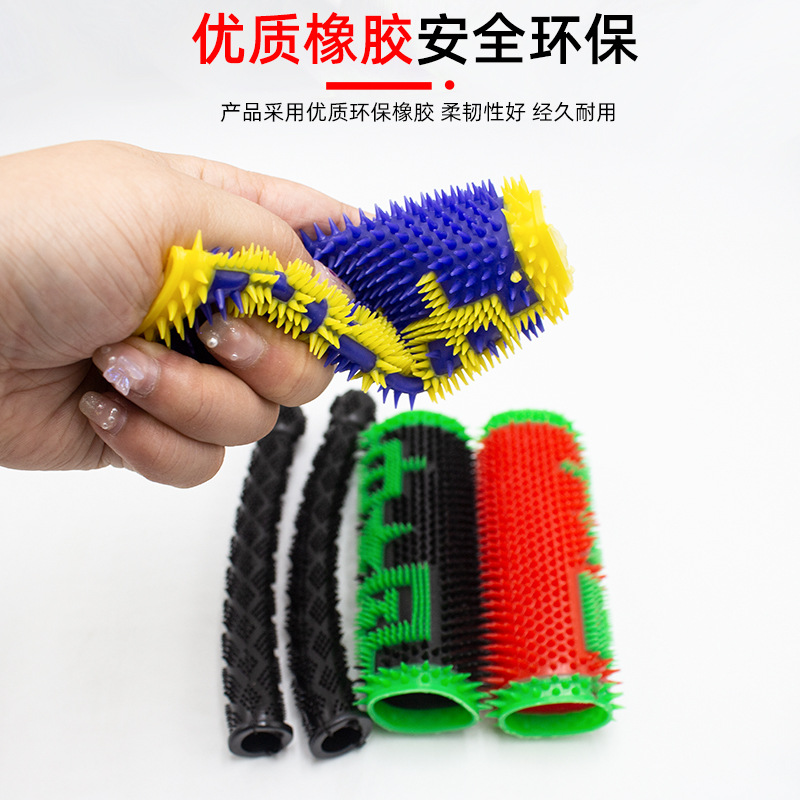 Electric Motorcycle Handlebar Cover Rubber Handle Four-Season Anti-Slip Brake Cover Throttle Clutch Handle Battery Car