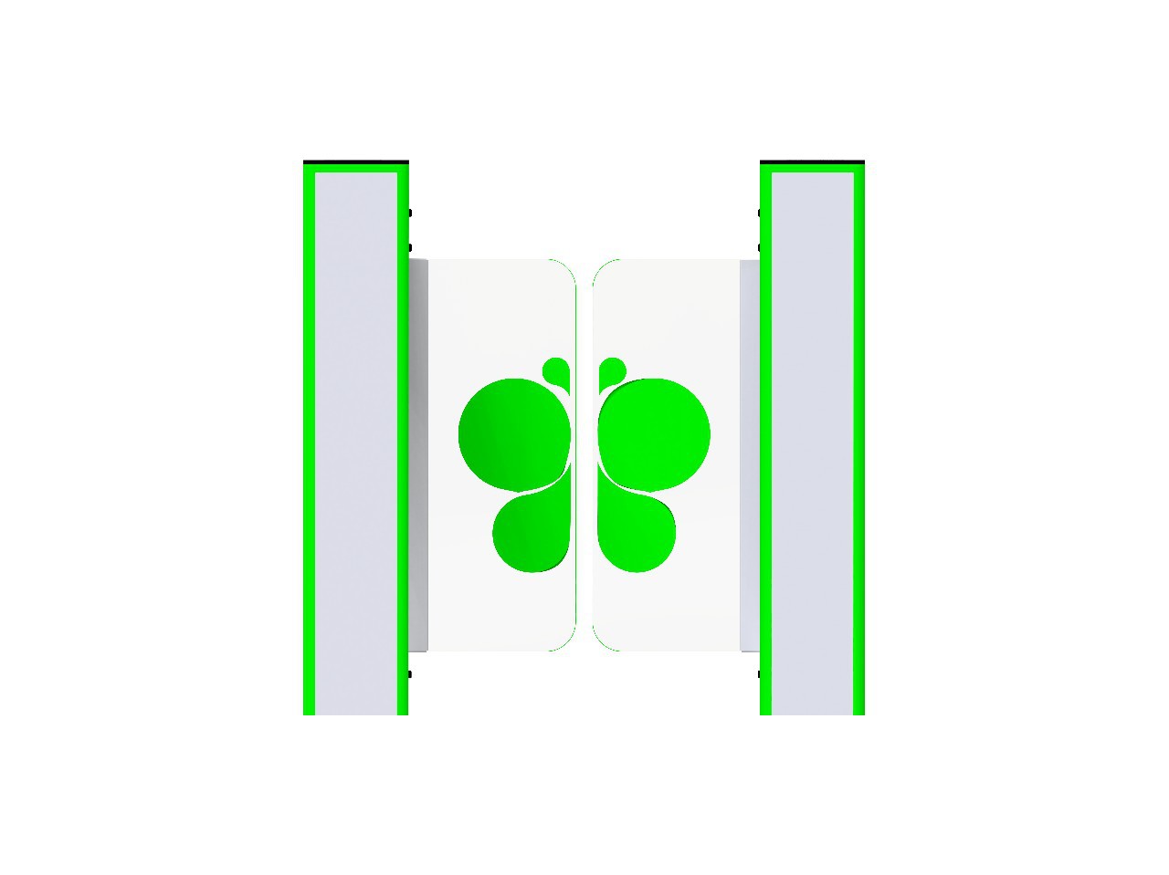 Playground Access Control Unpowered Management System Turnstile Barrier Unpowered Access Control