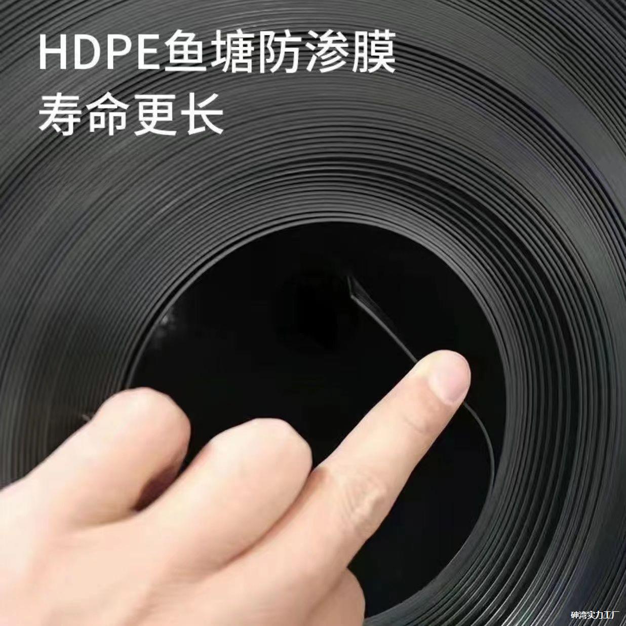 Tang Film Anti-Seepage Membrane Special Thickeneded Tarpaulin Reservoir Membrane Fish Pond Slope Protection Pool Roof Anti-Leak Geomembrane