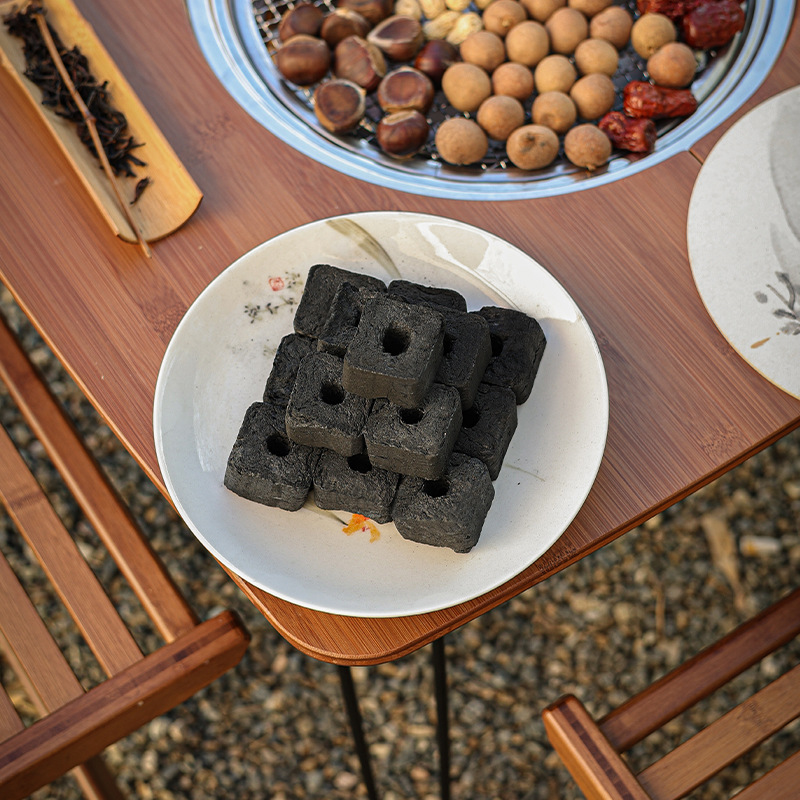 Small pieces of mechanism smokeless carbon furnace tea carbon charcoal smokeless barbecue carbon household environmental protection heating roasted bamboo carbon