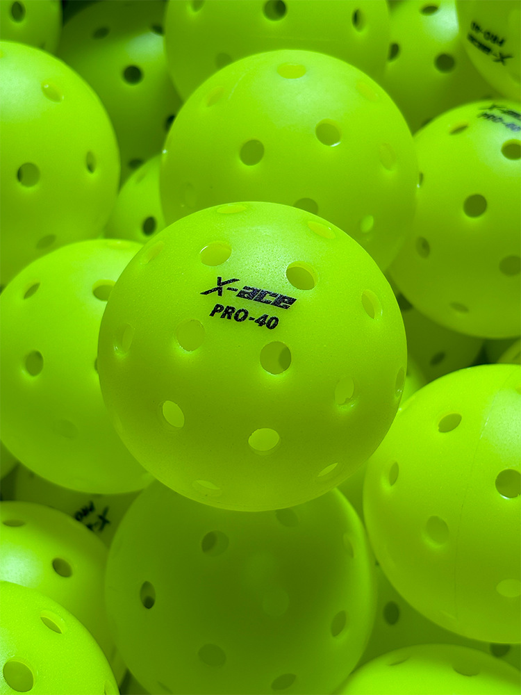 X-ACEpro40pickleball Peak Ball 40-hole rotational molding one-piece porous hole hole ball practice ball