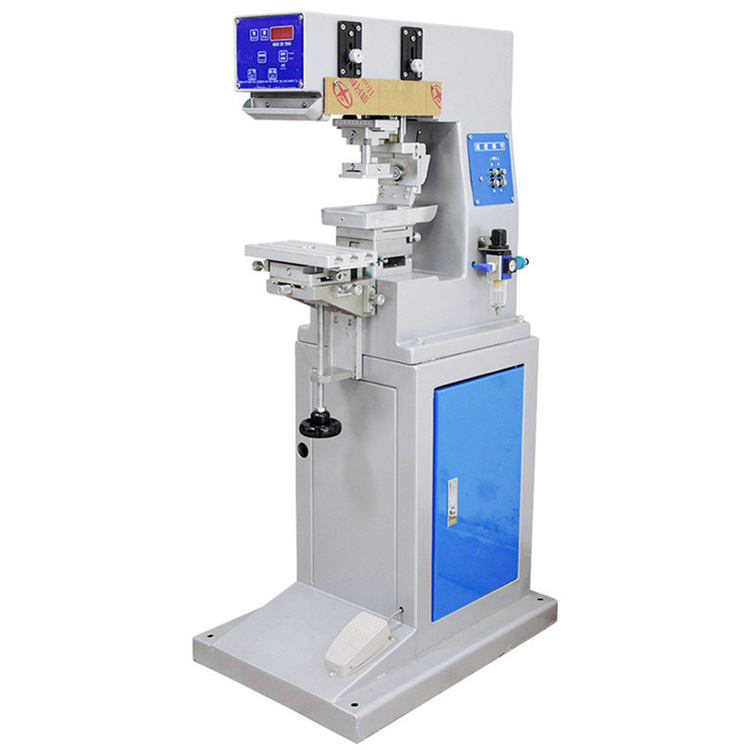 Semi-Automatic Small Pad Printing Machine for Printing on Tubes, Vests, Logos, Rubber Hoses, Glasses, and Water Cups