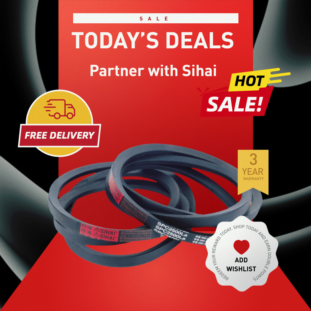 Прямые продажи завода треугольный ремень A/B/C типа, промышленный передаточный ремень, высокоскоростной, противоскользящий, масло- и термостойкий