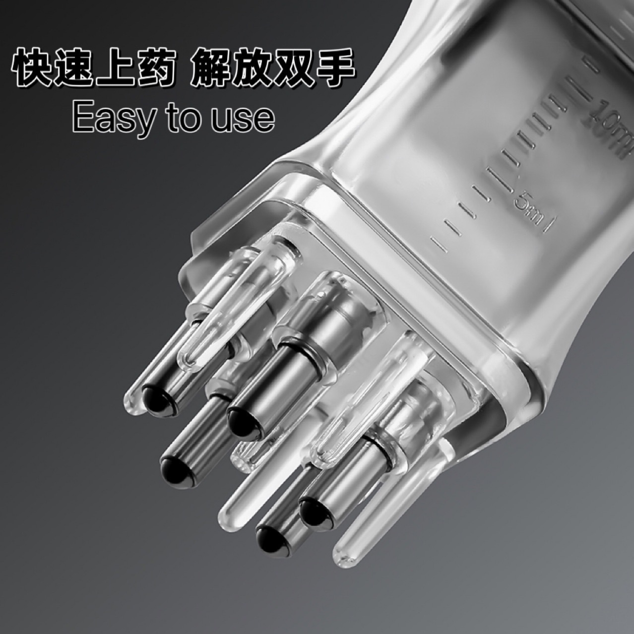 Mino scalp applicator portable applicator applicator roller head massage hair applicator liquid guide comb