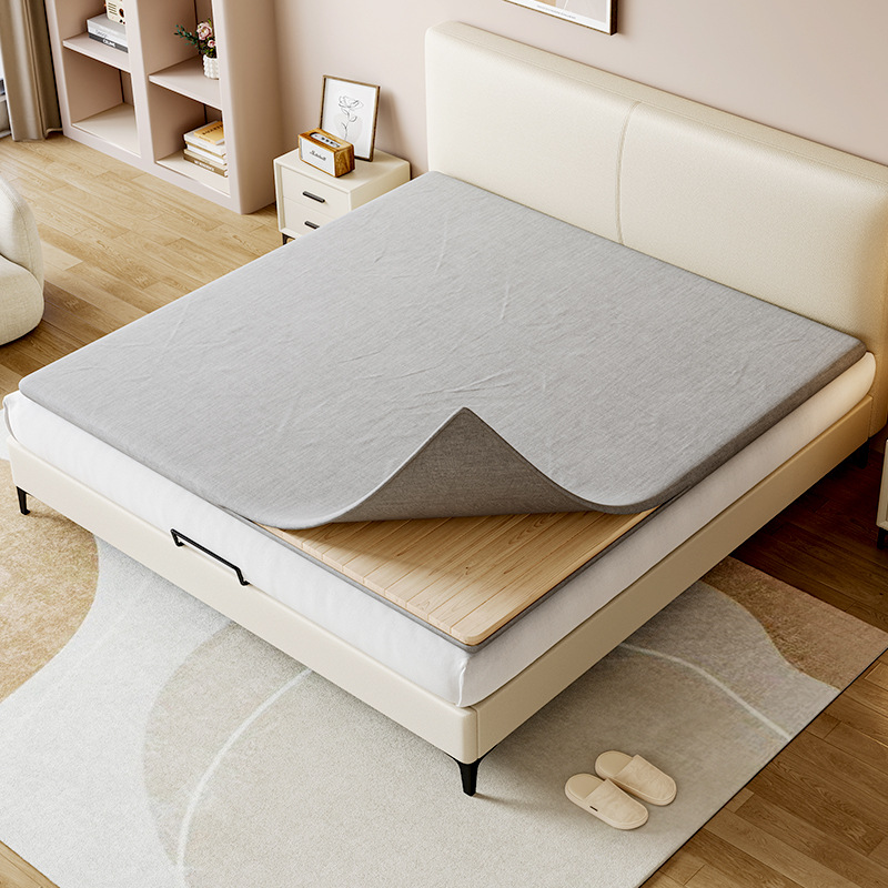 [All Solid Wood] Waist Protection Bed Board Skeleton Wood Board Hard Board Mattress Folding Soft Bed Hardening Waist Protection Spine Protection Artifact