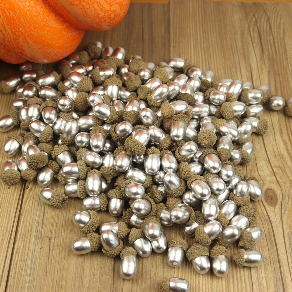 Simulation acorn dry acorn groceries Christmas decorations ornaments photo props foam simulation acorn