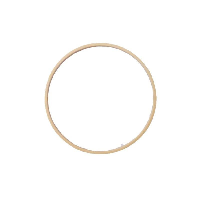 Mid-Autumn Festival lantern accessories wooden pole imitation bamboo ring wholesale diy rabbit lamp lantern double hole ring wind bell round fan material