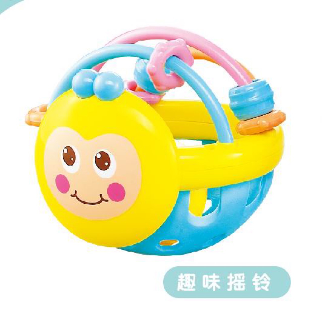 Cross-border newborn baby toys newborn rattle 6 to 12 months baby grasping 0-1 years old early education educational grasping