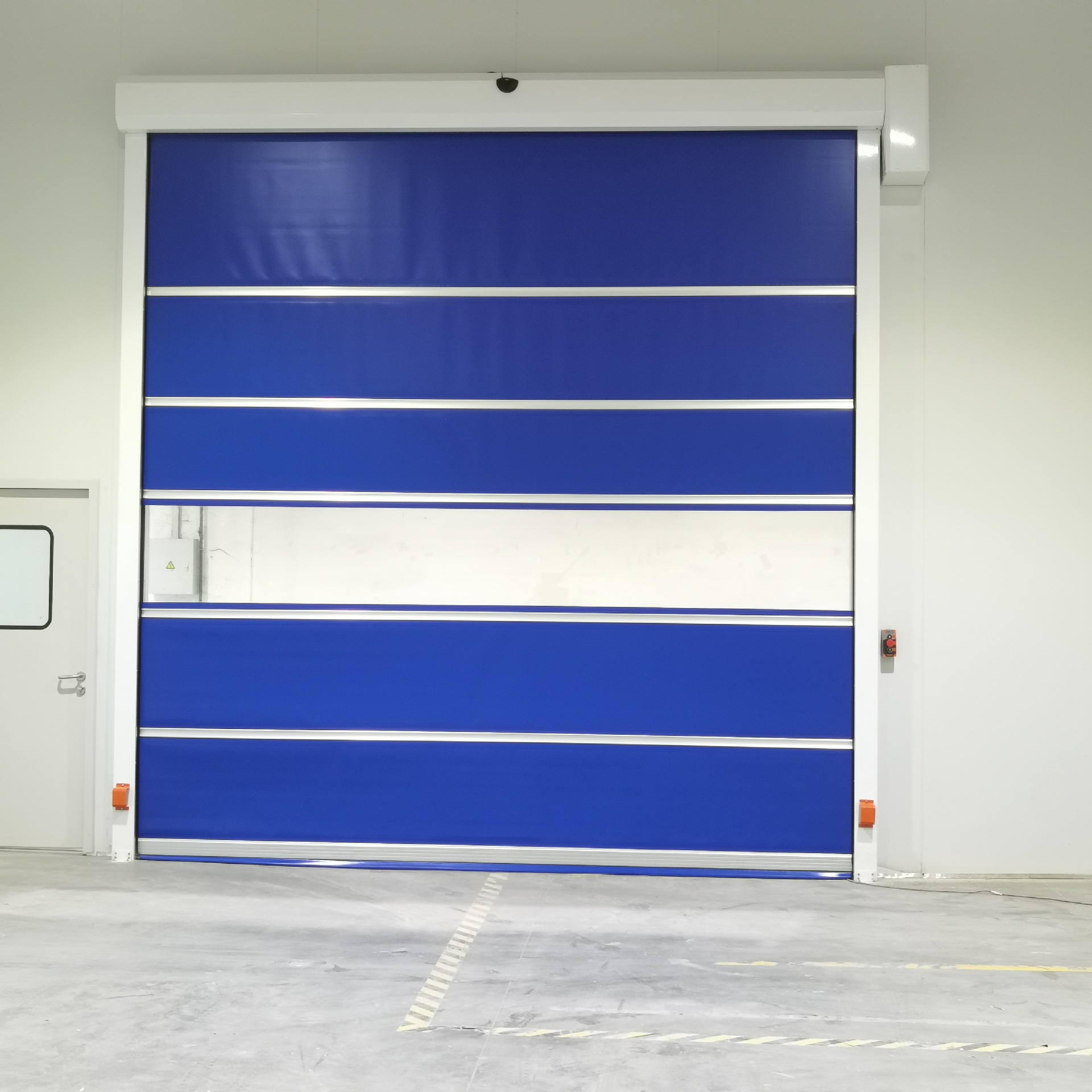 Pvc Quick Rolling Shutter Door Dust-Free Workshop Underground Garage Wind-Resistant Rolling Shutter Door Thermal Insulation Dust-Proof Quick Door