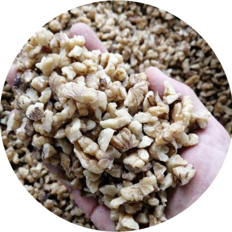 Crushed Walnuts, Four-Way Crushed Walnut Kernels, Mooncake Factory, Pastry Food Factory, Large Quantity Discount