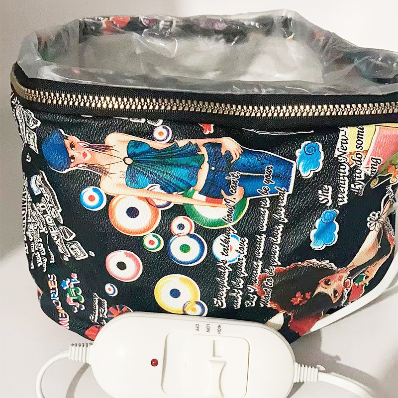 Electric Hair Cap, Hair Salon Heating Evaporation Cap, Hair Care Supplies, Household Hair Care Cap, Baking Oil Steam Cap