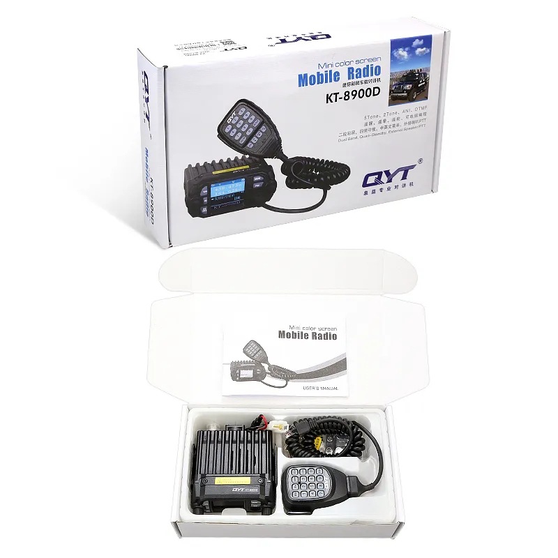 Quanyitong QYTKT8900D two-segment car station UV car station walkie-talkie four-segment 25W car radio wholesale