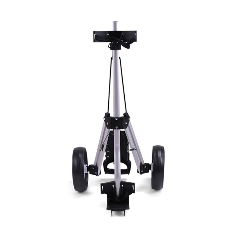 Manufacturer Wholesale Golf Cart Three-Wheel Aluminum Alloy Trolley Golf Course Supplies