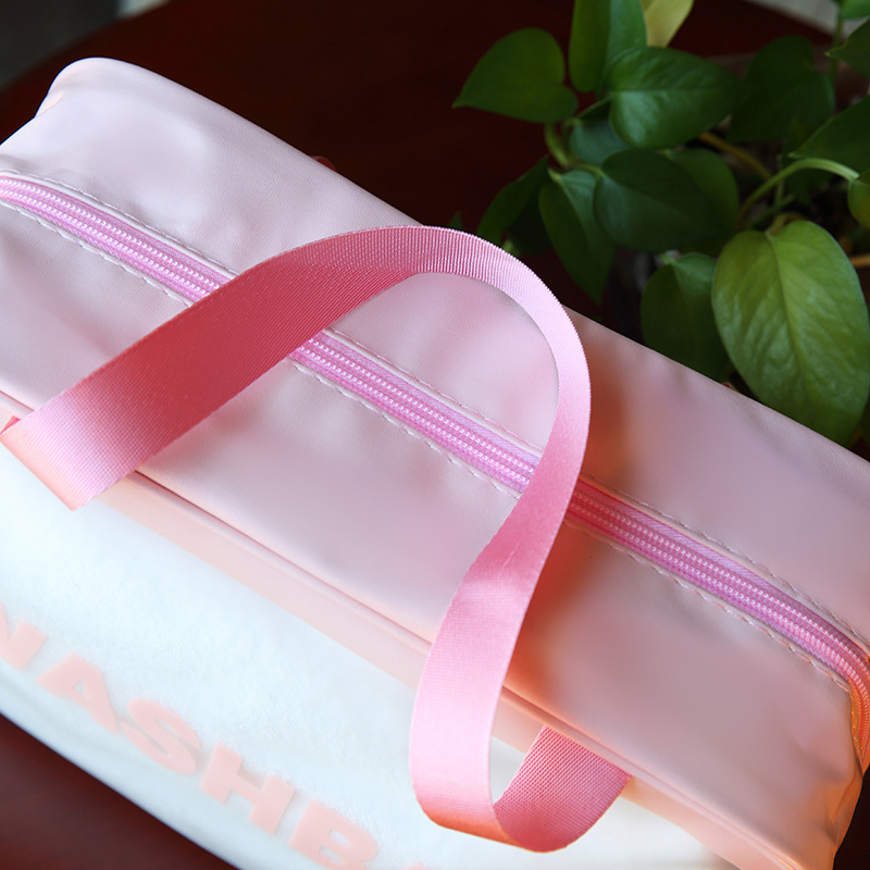 PVC Toiletry Bag Portable Cosmetic Bag Waterproof Large Capacity Transparent Travel Storage Portable Storage Bag