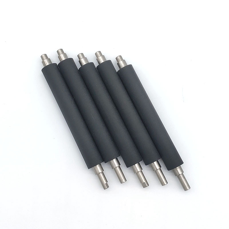 Manufacturer Customized Engraving Machine Roller Shaft Processing Printer Rubber Roller Roller Polyester Ammonia Roller