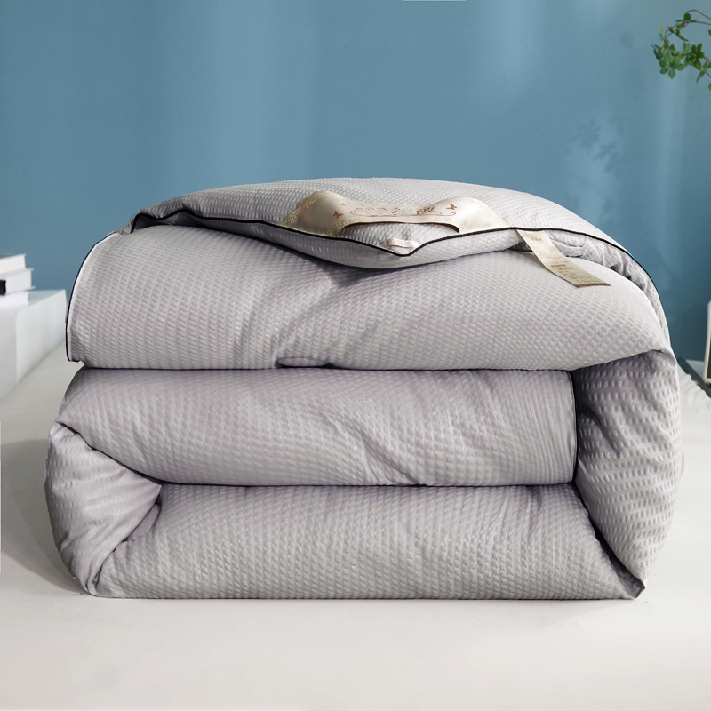 Beanie Quilt, Feather Silk Quilt, Single Student Quilt, Four-Season Quilt, Air-Conditioning Quilt, Thick Quilt Core Quilt, Spring & Fall Quilt, Warm Winter Quilt