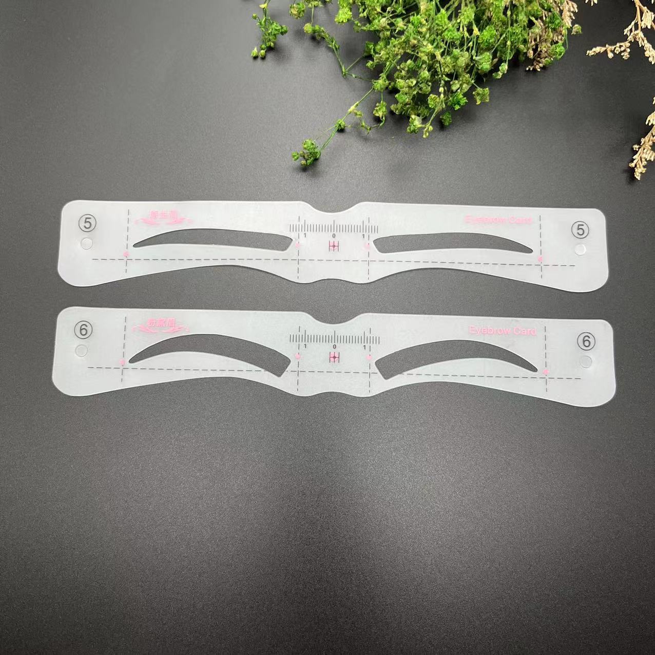 Eyebrow Card, Eyebrow Card, Eyebrow Sticker, Lazy Eyebrow Thrush Tool, Eyebrow Assistant, Beginner Eyebrow Card, Eyebrow Ruler Set
