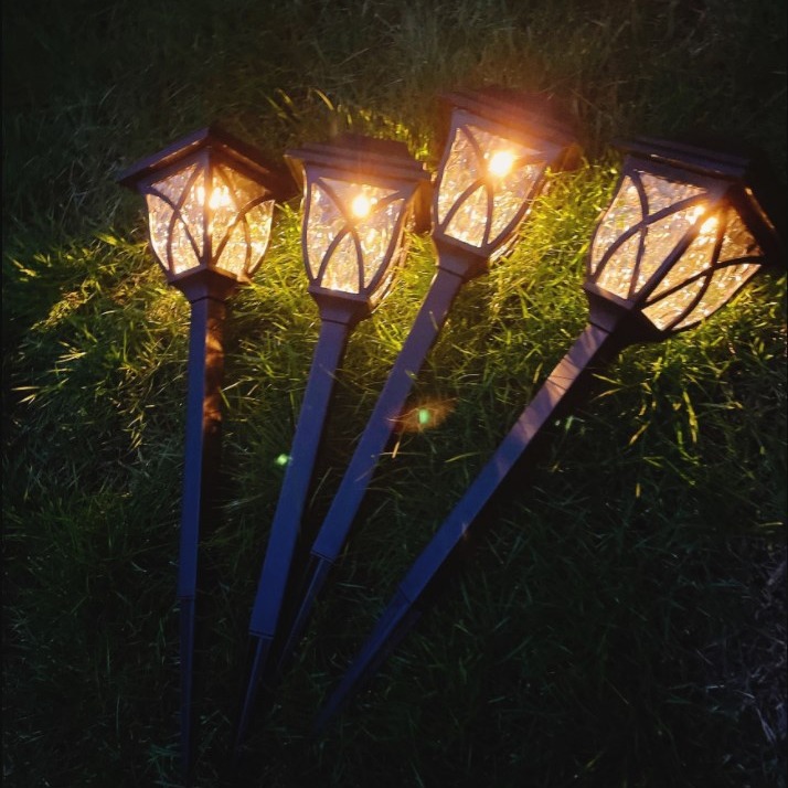 Cross-Border Hot Solar Lawn Lamp Solar Ground Lawn Lamp Solar Plastic Lawn Lamp Spot Wholesale