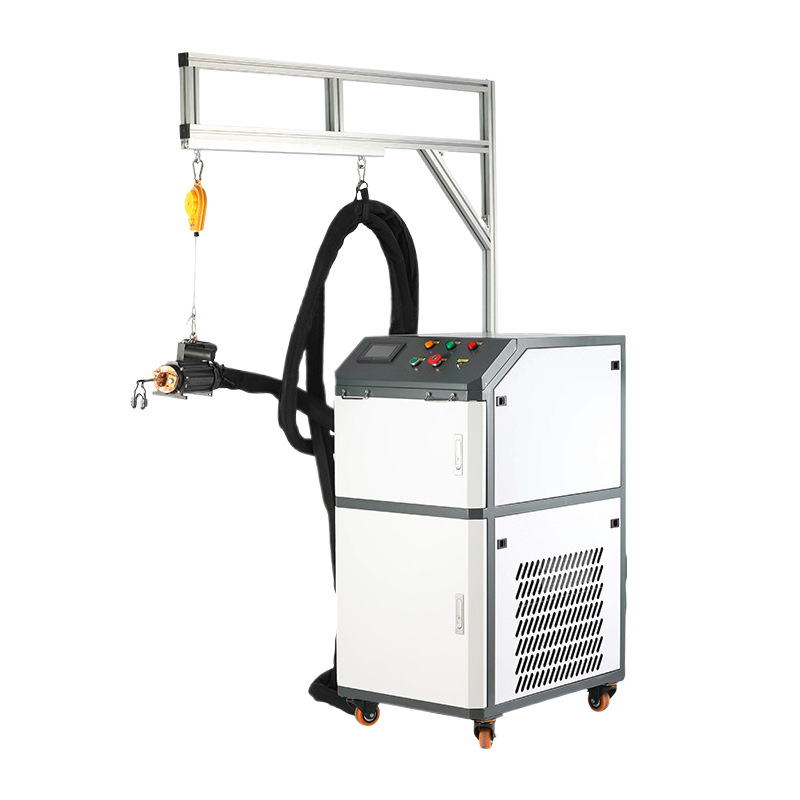 Manufacturers with hanging machine handheld high frequency induction heating machine quenching annealing melting condenser tube welding machine