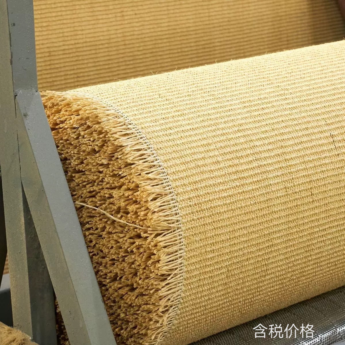 [Meow Music Hall] Customized Manufacturer Directly Supplies Rolled Sisal Blankets, Original Color Rolls, Pet Supplies Fabrics, Sisal Cat Scratching Pads