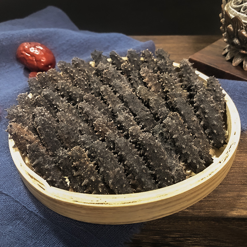 Wholesale of Light-Dried Sea Cucumbers for Internet Celebrity E-Commerce Influencers, High Expansion Rate, Supports Dropshipping, Black Sea Cucumber