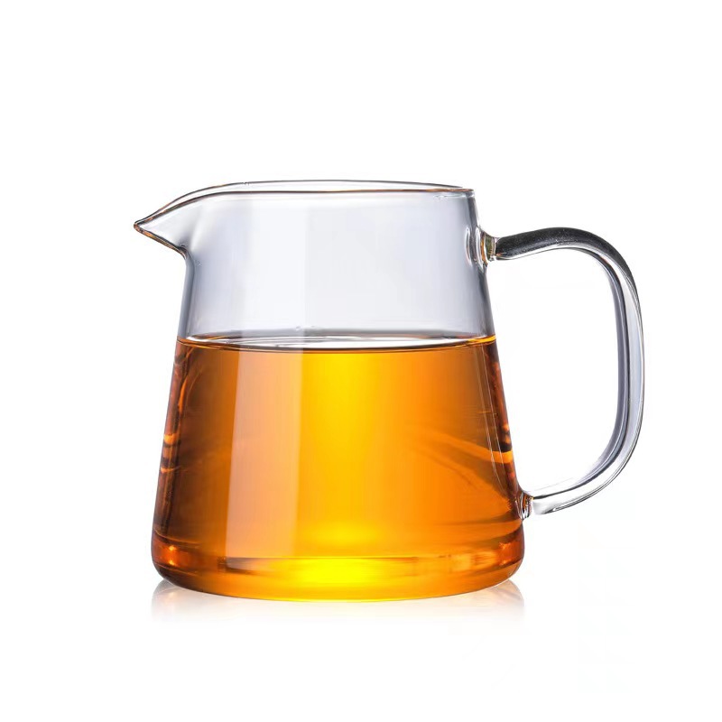 Factory wholesale high borosilicate glass fair cup high temperature resistant glass tea maker large tea sea shaking sound e-commerce direct supply