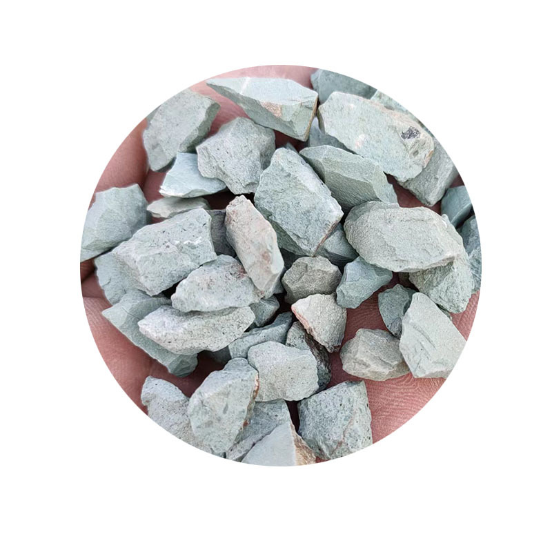 Spot Wholesale White Zeolite Artificial Wetland Zeolite Filling Water Treatment Ammonia Absorption and Nitrogen Removal Green Zeolite Filter Material Ammonia Absorption Stone