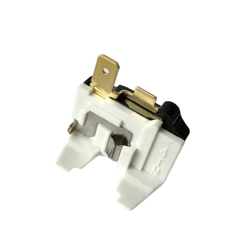 Refrigerator thermal overload protector 4TM butterfly refrigeration compressor flat protection PTC starter relay manufacturers wholesale