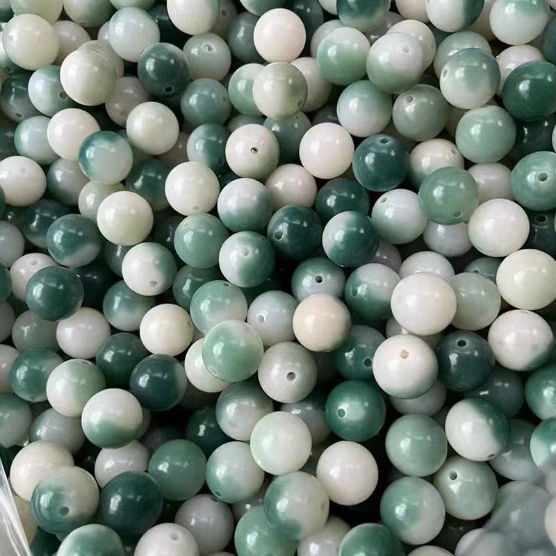 Round Bead Bodhi Scattered Bead Natural Bodhi Root Genuine Bracelet Bracelet diy Round Finger Soft Buddha Bead Wen Play Bulk Bodhi