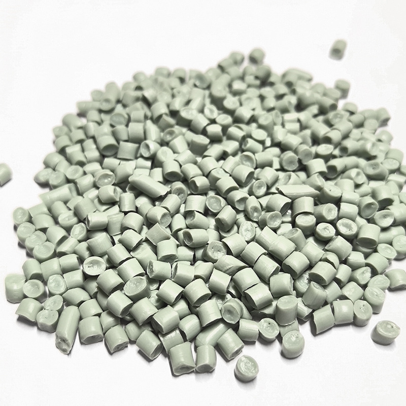 Manufacturer Wholesale High Impact Injection Molded Corrugated Pipe Pipe Extrusion Plate Material Regeneration Plastic Gray Ppr Particles