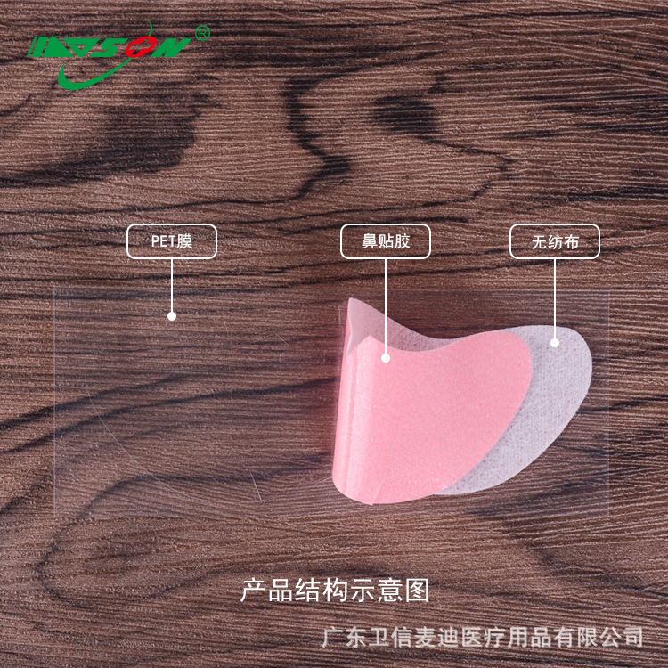 Disposable Non-Woven Nasal Strips Tighten Pores and Remove Blackheads with Good Effect Factory Direct Sales