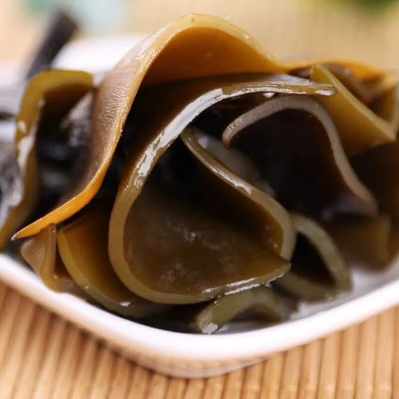 Fujian Xiapu Kelp Head Dry Goods Thick Soft Waxy Kelp Root Extra Thick Kelp Stem New Goods Kelp Silk Head Stem
