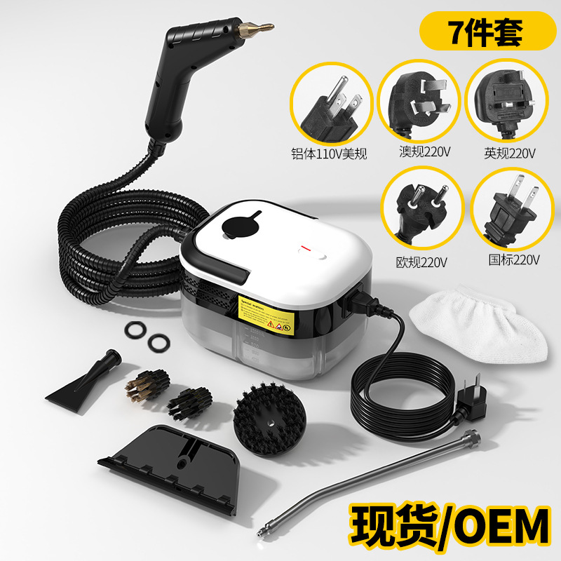 High pressure and high temperature steam cleaner small household air conditioner kitchen range hood quick heating cleaner cross-border wholesale