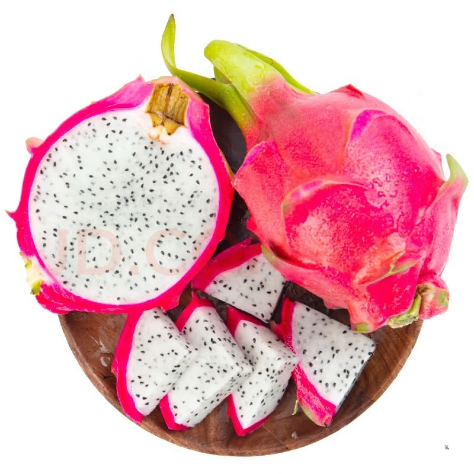 White Heart Dragon Fruit, Fresh Imported from Vietnam, Selected Natural Large Tropical Fruits, Sweet, Juicy, Crispy and Refreshing
