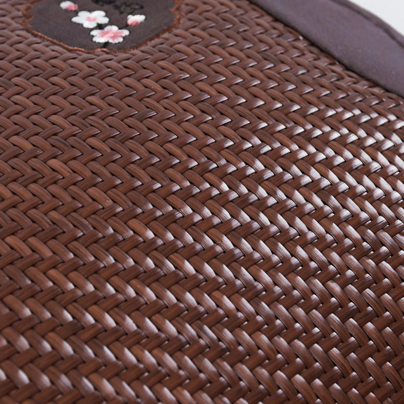 Summer Pillow Made of Wild Mountain Vine Pe Rattan Cooling Pillow, King Vine Summer Cooling Pillow, Tea Leaf Rattan Woven Single Household Pillow with Jasmine Tea Scent